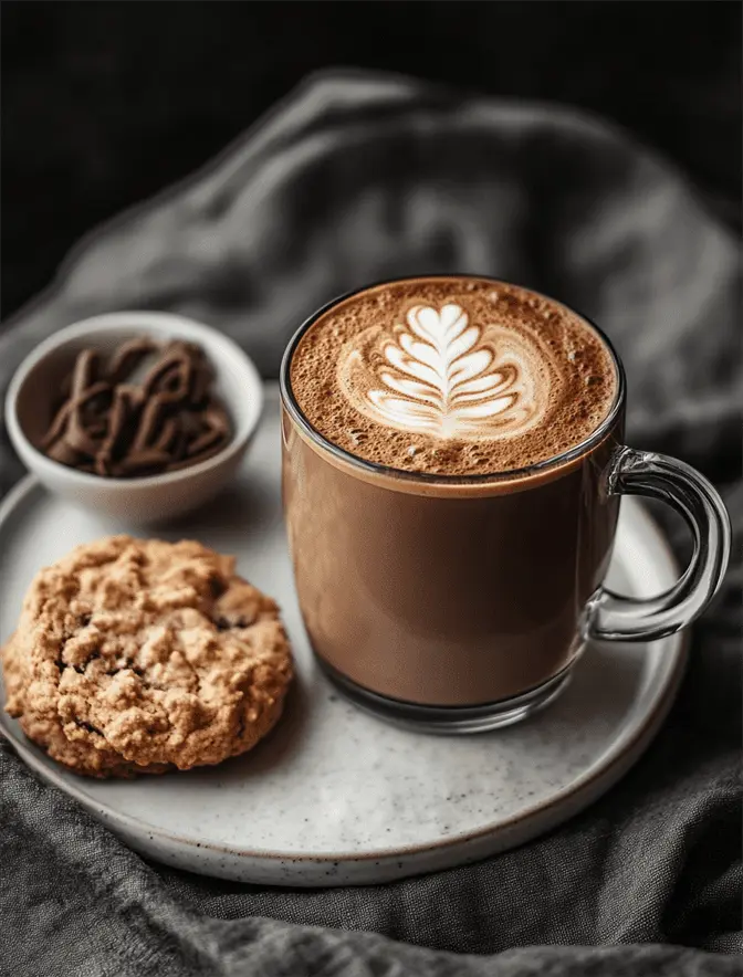 A cappuccino