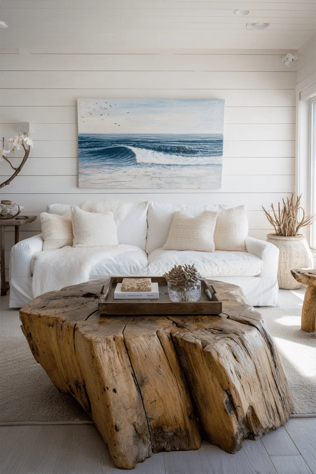 coastal coffee table
